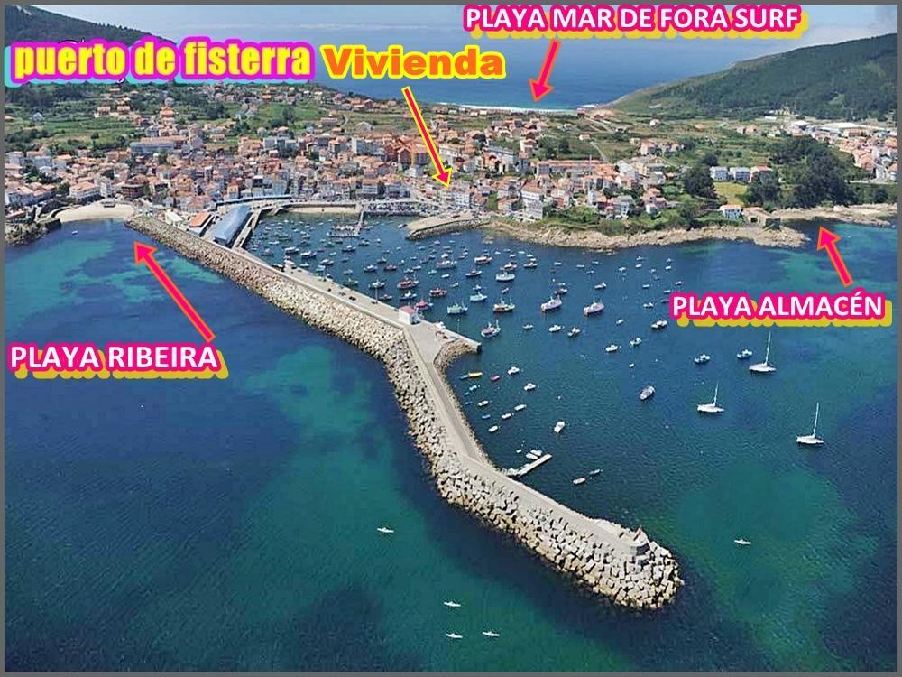 Apartamento Paseo Del Puerto فينيستيري المظهر الخارجي الصورة